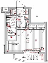 ＴＨＥ　ＨＯＵＳＥ　赤坂檜町 202 ｜ 東京都港区赤坂９丁目1-19（賃貸マンション1K・1階・25.72㎡） その2