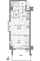 メゾンカルム西新宿 101 ｜ 東京都新宿区西新宿４丁目22-24（賃貸マンション1LDK・1階・41.75㎡） その2