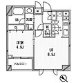クリオ渋谷ラモード5階25.7万円
