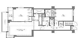 インプルーブ西早稲田 1階2LDKの間取り