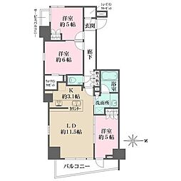 間取図画像 3LDK