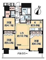 間取図画像 3LDK