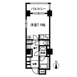 間取図画像 ワンルーム