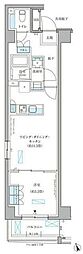 パークアクシス文京本郷 1LDKの間取図画像