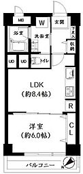 秀和代官山レジデンス 1LDKの間取図画像