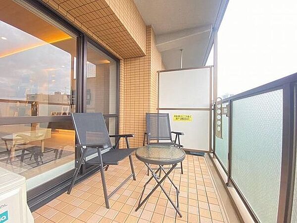 バルコニーを拡大表示