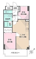 藤和シティホームズ新宿余丁町 4階