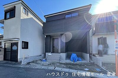 外観：【2025/1/9撮影】全2区画の分譲地1号地です。JR瀬田駅まで徒歩25分老上小学校まで徒歩14分