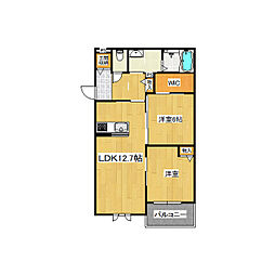 グリーンアベニュー 2LDKの間取図画像