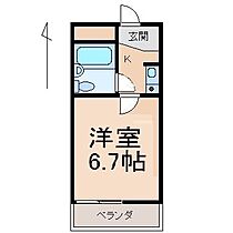 サクラビル  ｜ 和歌山県和歌山市北野（賃貸マンション1K・2階・17.40㎡） その2