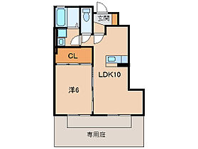 ディアコート・I  ｜ 和歌山県和歌山市榎原（賃貸アパート1LDK・1階・39.40㎡） その2