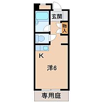 カーサー川口  ｜ 和歌山県和歌山市北野（賃貸マンション1R・1階・22.68㎡） その2