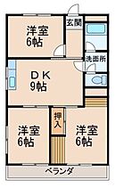 グランメール黒田  ｜ 和歌山県和歌山市黒田（賃貸マンション3DK・3階・59.38㎡） その2