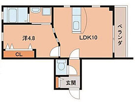 セゾン・ド・メール  ｜ 和歌山県和歌山市木広町4丁目（賃貸マンション1LDK・2階・34.83㎡） その2