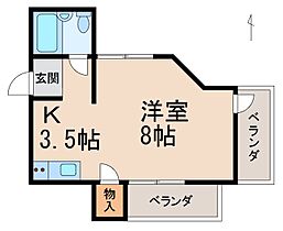 マグノリア  ｜ 和歌山県和歌山市美園町4丁目（賃貸マンション1K・6階・30.84㎡） その2