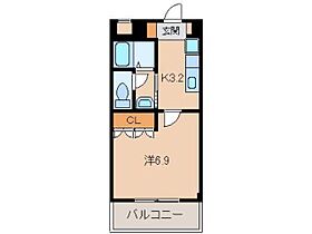 ベルヴェデーレ  ｜ 和歌山県和歌山市栄谷（賃貸アパート1K・2階・24.84㎡） その2