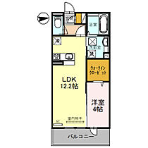 D-room桑ノ木  ｜ 和歌山県和歌山市黒田（賃貸アパート1LDK・3階・41.95㎡） その2