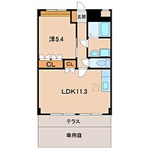 コート・ヴィラージュＡ棟  ｜ 和歌山県和歌山市小倉（賃貸アパート1LDK・1階・41.04㎡） その2