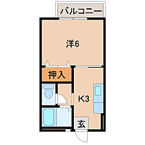 山中ハイツ  ｜ 和歌山県和歌山市久保丁2丁目（賃貸アパート1K・1階・23.77㎡） その2