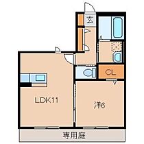 和歌山県和歌山市谷（賃貸アパート1LDK・1階・42.38㎡） その2