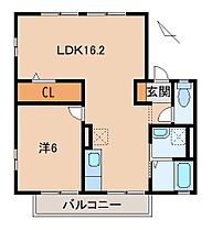 セジュールK  ｜ 和歌山県和歌山市土佐町2丁目（賃貸アパート1LDK・2階・48.68㎡） その2