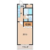 和歌山県橋本市御幸辻（賃貸アパート1K・1階・24.75㎡） その2