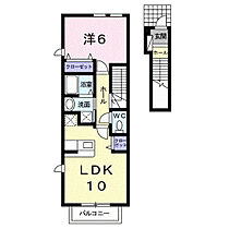 和歌山県和歌山市船所（賃貸アパート1LDK・2階・42.37㎡） その2