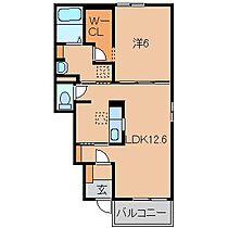 和歌山県橋本市神野々（賃貸アパート1LDK・1階・45.09㎡） その2