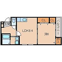 和歌山県和歌山市黒田（賃貸アパート1LDK・1階・36.27㎡） その2