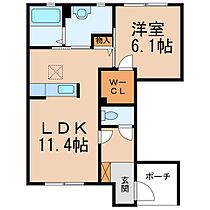 和歌山県和歌山市神前（賃貸アパート1LDK・1階・44.45㎡） その2