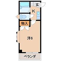 和歌山県和歌山市手平3丁目（賃貸マンション1K・3階・17.28㎡） その2