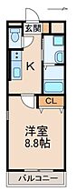 和歌山県和歌山市黒田（賃貸マンション1K・2階・29.92㎡） その2