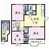 フェルマータI  ｜ 和歌山県和歌山市岩橋（賃貸アパート3LDK・2階・65.57㎡） その2