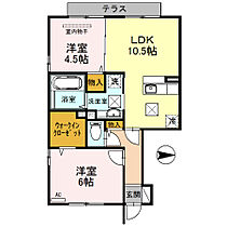 カーサ カンパーニャ  ｜ 和歌山県海南市大野中（賃貸アパート2LDK・1階・52.37㎡） その2