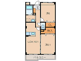 リヴェール栄谷  ｜ 和歌山県和歌山市栄谷（賃貸マンション2LDK・3階・52.49㎡） その2