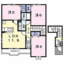 ジェネロシティーI  ｜ 和歌山県有田市辻堂（賃貸アパート3LDK・2階・69.50㎡） その2