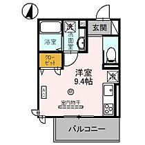 パレ・グランシエル  ｜ 和歌山県和歌山市岡円福院東ノ丁（賃貸アパート1R・2階・25.28㎡） その2