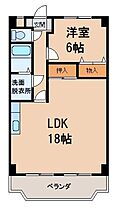 キューブＮ  ｜ 和歌山県和歌山市粟（賃貸マンション1LDK・3階・55.02㎡） その2