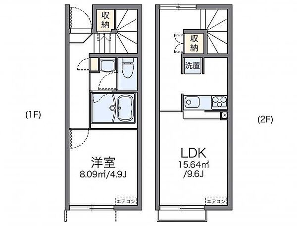レオネクスト格II 110｜和歌山県和歌山市直川(賃貸アパート1LDK・1階・40.26㎡)の写真 その2