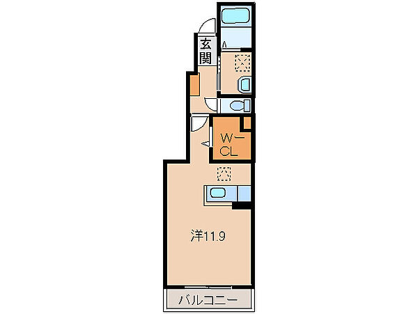 アリアーテI ｜和歌山県和歌山市船所(賃貸アパート1R・1階・32.94㎡)の写真 その2