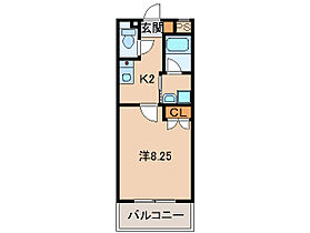 ル・マンＡ4番館  ｜ 和歌山県和歌山市中（賃貸マンション1K・2階・27.66㎡） その2