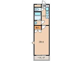 ＢＭマンション  ｜ 和歌山県和歌山市野崎（賃貸マンション1K・1階・28.91㎡） その2