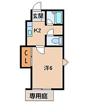 リブ直川II  ｜ 和歌山県和歌山市直川（賃貸アパート1K・1階・24.50㎡） その2