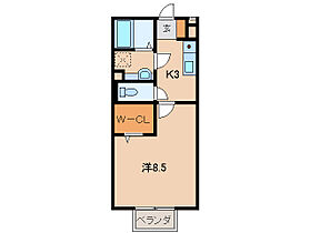 ユリシーズ  ｜ 和歌山県和歌山市福島（賃貸アパート1K・2階・30.03㎡） その2