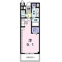 パルテールI  ｜ 和歌山県和歌山市野崎（賃貸アパート1R・1階・25.25㎡） その2