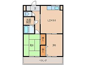 ヒルパレス四季  ｜ 和歌山県紀の川市貴志川町長原（賃貸アパート2LDK・1階・51.03㎡） その2