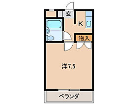 ＭＦシティマンション  ｜ 和歌山県紀の川市貴志川町北山（賃貸マンション1K・3階・26.40㎡） その2