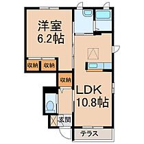 シャーメゾン六十谷  ｜ 和歌山県和歌山市六十谷（賃貸アパート1LDK・1階・43.05㎡） その2