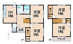 🉐敷金礼金0円！🉐一戸建16386