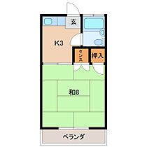 サンライズ橋本  ｜ 和歌山県橋本市原田（賃貸アパート1K・2階・22.60㎡） その2